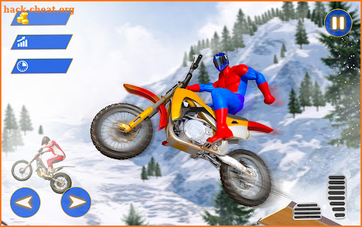 Superhero Bike Racing & Stunts screenshot