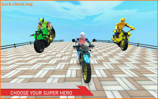 Superhero Bike Stunt Racing - Mega Ramp Games 2021 screenshot