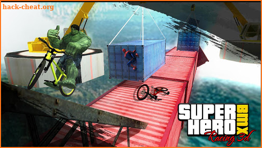 Superhero BMX Racing 2018 screenshot