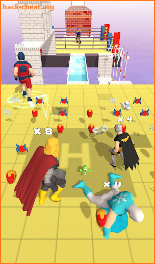 Superhero Bridge Race 3D screenshot