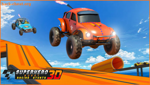 Superhero Buggy GT Mega Ramp Stunts Free screenshot
