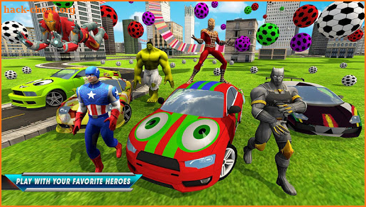 Superhero Car Highway Fast Racing Drive Challenge screenshot