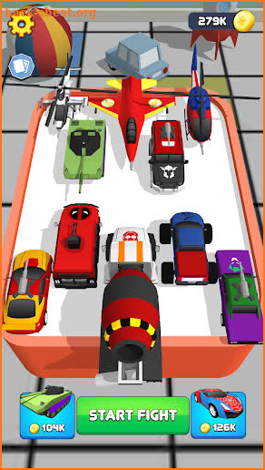 Superhero Car Merge Master screenshot