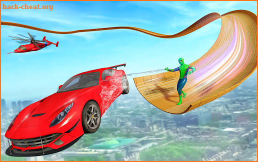 Superhero Car Stunts 2021 – Gt Racing Car games screenshot