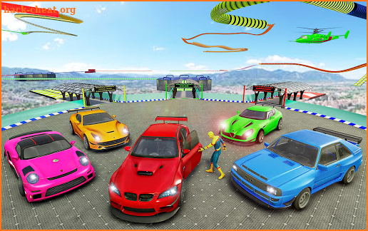 Superhero Car Stunts 2021 – Gt Racing Car games screenshot