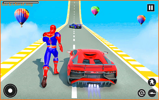Superhero Car Stunts: Car Game screenshot