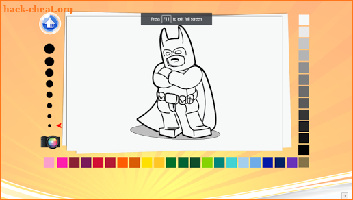 Superhero Coloring Book - Kids screenshot