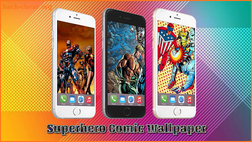 Superhero Comic Wallpaper screenshot