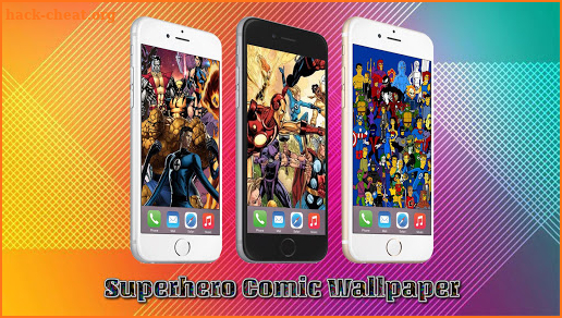 Superhero Comic Wallpaper screenshot