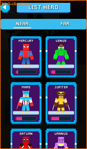 Superhero Craft: Merge Battle screenshot