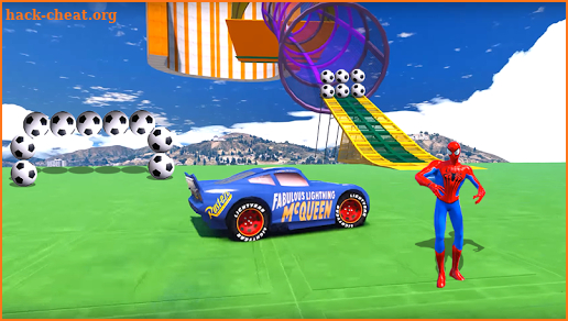 Superhero Fast Highway Racing Games: Galaxy screenshot