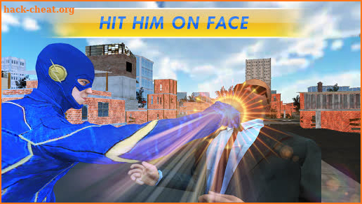 Superhero Flying flash hero game 2020 screenshot