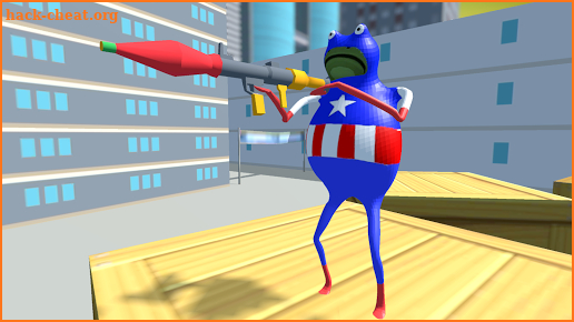 Superhero Frog Amazing Adventure screenshot