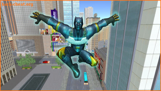 Superhero Game: Panther Rope Hero Crime City Games screenshot