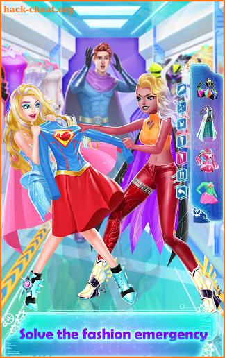 Superhero Girl Prom Clash screenshot