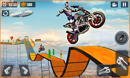 Superhero GT Bike Racing Stunt 2021 screenshot