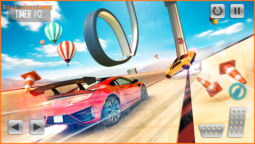 Superhero GT Racing Car Stunts : Ramp Car Games screenshot