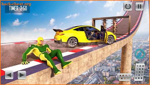 Superhero GT Racing Car Stunts : Ramp Car Games screenshot