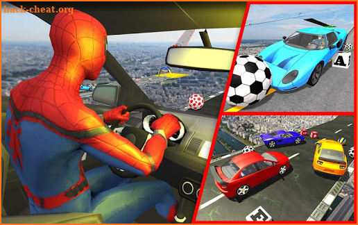 Superhero GT Racing Stunts screenshot
