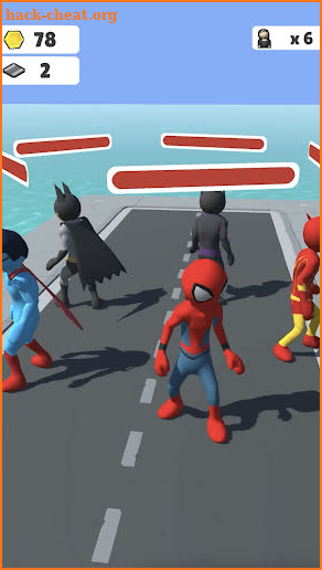 Superhero Idle Arcade screenshot