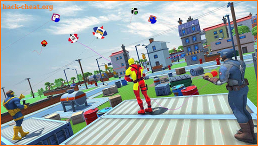 Superhero Kite Flying: Pipa Basant Combat 3D screenshot