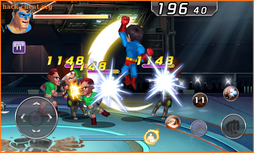 Superhero Man Fighting: City Crime Battle screenshot