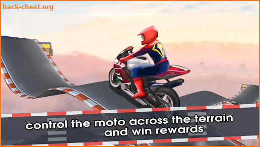 Superhero Moto Rider Race screenshot