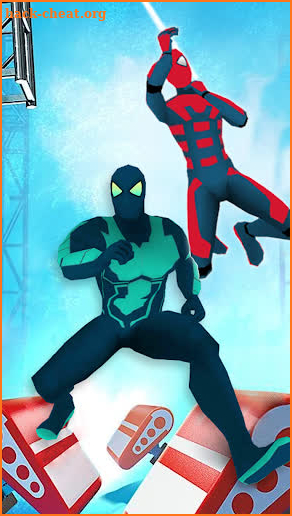 Superhero Muscle Ninja Race screenshot
