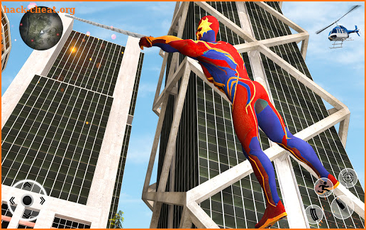 Superhero Open World Games: Miami Rope Hero screenshot