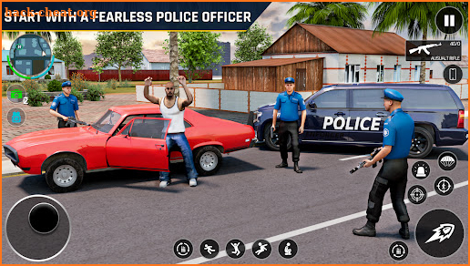 Superhero Police Gangster Game screenshot