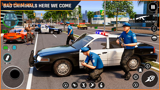 Superhero Police Gangster Game screenshot