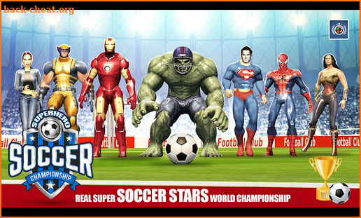 Superhero Pro Soccer World Top Leagues Star 2018 screenshot