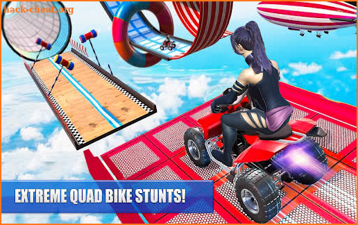 Superhero Quad Bike GT Stunt screenshot