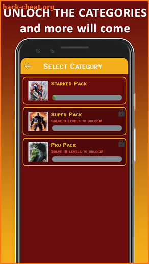 SuperHero Quiz screenshot