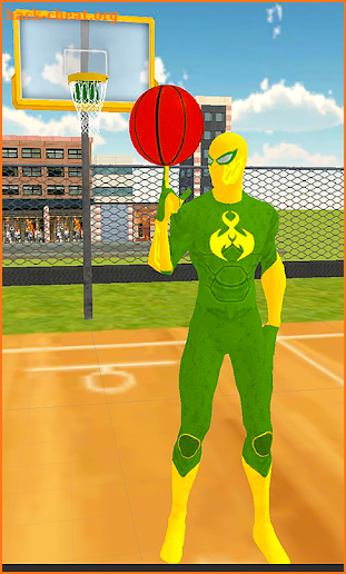SuperHero Real Basketball Stars screenshot