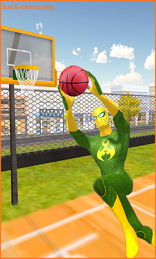 SuperHero Real Basketball Stars screenshot