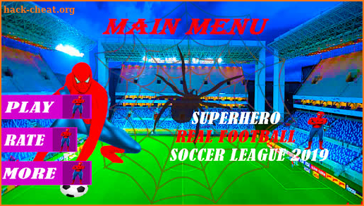 superhero REAL FOOTBALL Soccer League 2019 screenshot