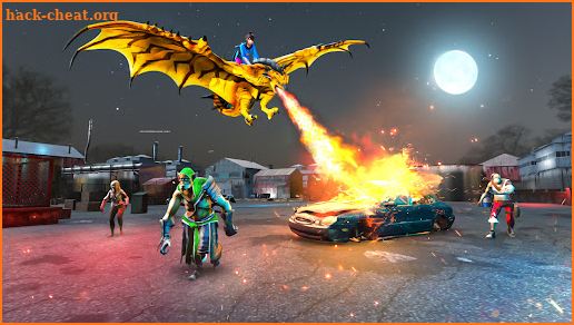 Superhero Rescue Dragon Games screenshot