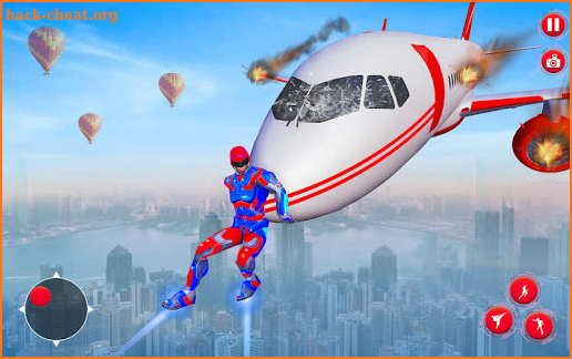 Superhero Robot Rescue Mission screenshot