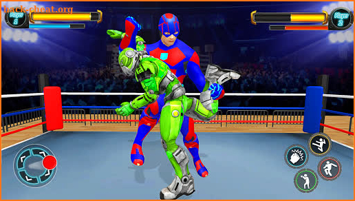 Superhero Robot Ring Fighting 2020 screenshot