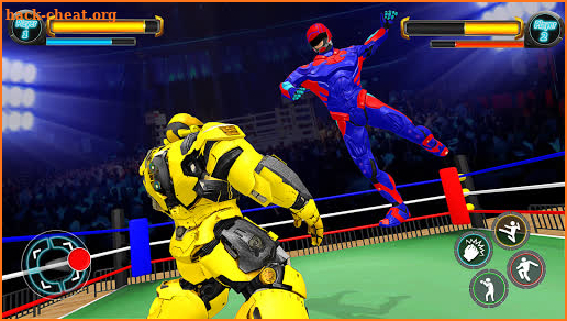 Superhero Robot Ring Fighting 2020 screenshot