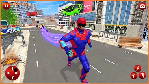 Superhero Robot Speed Hero screenshot