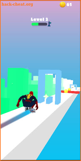 Superhero Shift: Obstacle Game screenshot