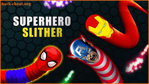 Superhero Slither IO Combat Game screenshot