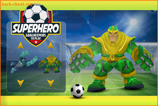 Superhero Soccer Challenging Game screenshot