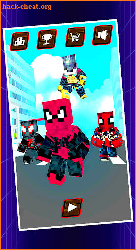 SuperHero Spider Craft Run screenshot