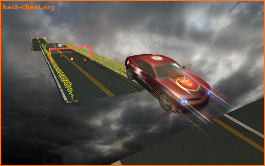 Superhero Sports Car Wrong Way Driving X Racer screenshot