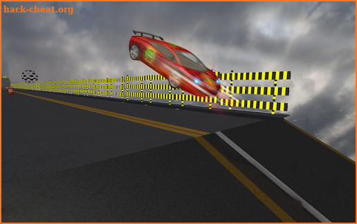Superhero Sports Car Wrong Way Driving X Racer screenshot