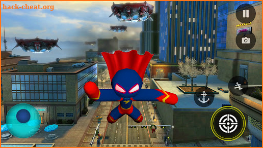 Superhero Stickman Rope Hero screenshot