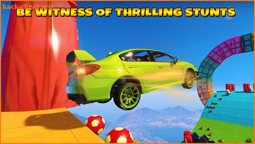 Superhero Stunt Car: Super Biker & Extreme Jetski screenshot